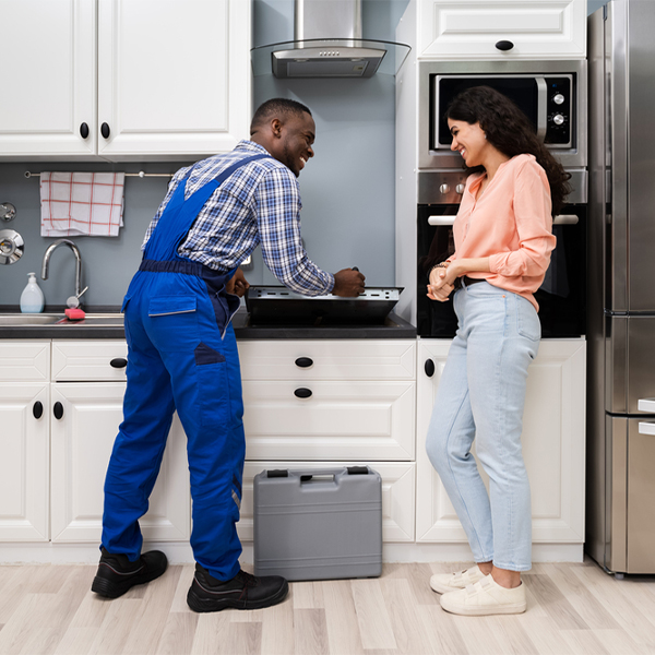 can you provide an estimate for cooktop repair before beginning any work in Amber Oklahoma